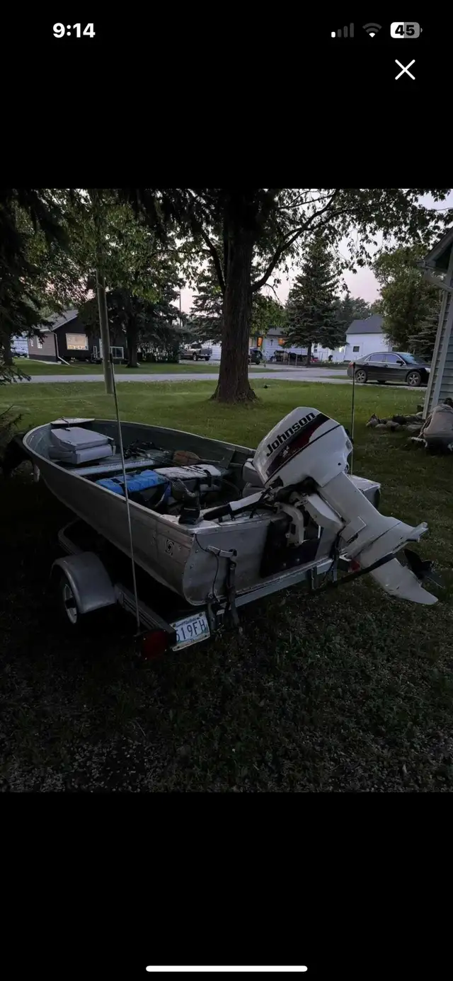 Aluminum fishing boat in Fishing, Camping & Outdoors in Portage la Prairie - Image 6