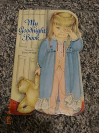 Board Book, My Goodnight Book, pics by Eloise Wilkins, 1981  new