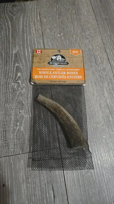 Richmond Valley Farms Medium Whole Antler Bones for Dogs, View more
