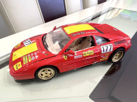 1:18 Scale 1989 Ferrari 348 TB Rally Diecast Car! Bburago Brand