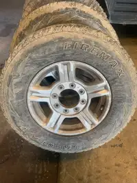 17” 8x170 bolt pattern rims and tires 