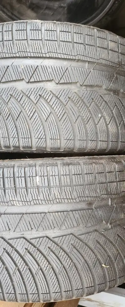 Two 18x8 and two 19x10. These are for a 'staggered' set up. Tire info in pictures. Hardly used, near...