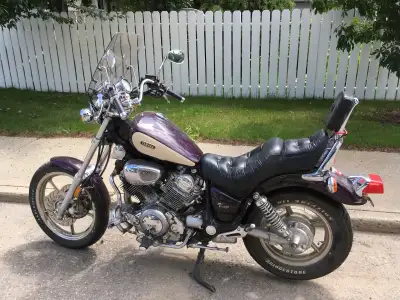 1994 Virago 1100. Excellent condition. Reason for selling is looking for something bigger. $3000.