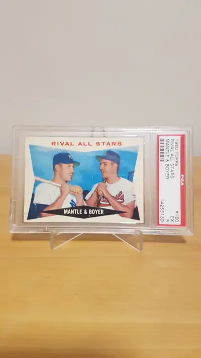 Topps Mickey Mantle Card, View more