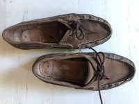 Men's boat shoes size 13 leather