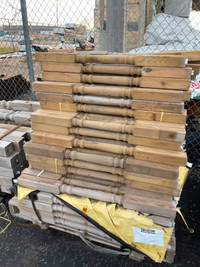 Weathered pressure treated lumber