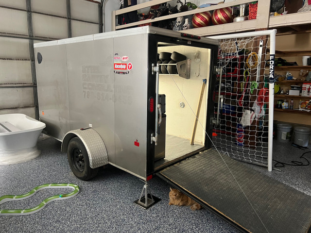 Karting trailer / Portable garage in Cargo & Utility Trailers in St. Albert
