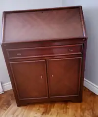 Secretary-style Desk with Drop-down front