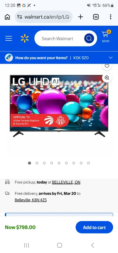 LG 75" Class - UT7000 Series - 4K UHD LED LCD TV, View more