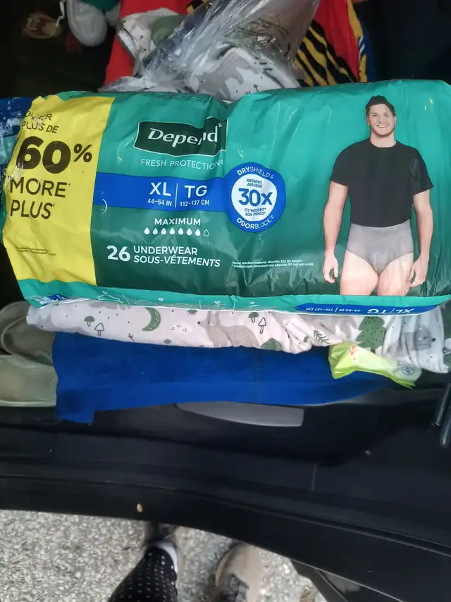 Depend Underwear for Men – Size XL – 25 Count