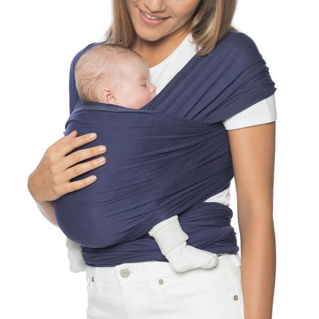 Ergo Baby Wrap Blue- never used! in Strollers, Carriers & Car Seats in Mississauga / Peel Region