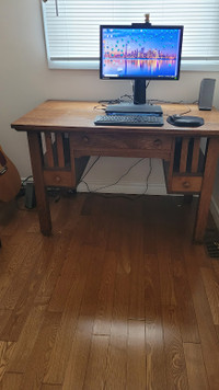 Desk, antique mission oak