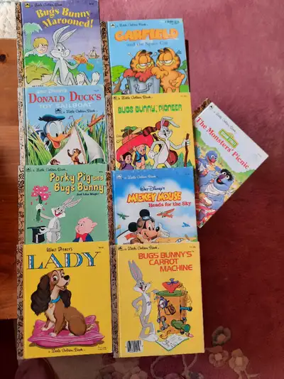 VINTAGE LITTLE GOLDEN CHILDRENS BOOKS LOT OF 11, View more