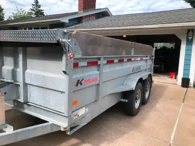 2022 KTrail Dump Trailer.. Like new condition. Only used a few times personally. Professional series...