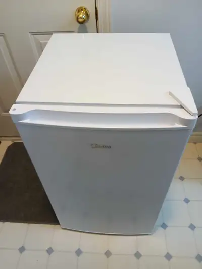 Small upright freezer for sale in mint condition, only 1 year old. Selling for grandparents who just...