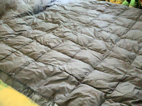 Super couverture de plume pour grand lit