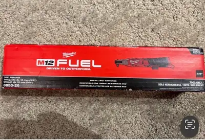 Brand new Milwaukee new gen m12 fuel 3/8 ratchet 3053-20 , View more