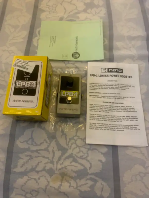 EHX Electro-Harmonix LPB-1 Linear Power Boost Gain Effects Pedal in Amps & Pedals in Mississauga / Peel Region - Image 6