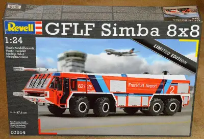 Revell Germany 1/24 GFLF Simba 8x8 Fire Engine, View more