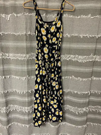 Navy summer dress with daisies , View more