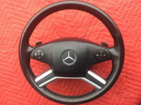 MERCEDES W164  ML GL R LEATHER HEATED STEERING WHEEL SHIFT PEDAL