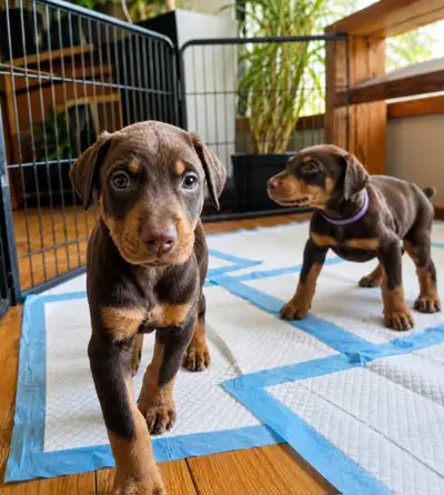 RED DOBERMAN PUPPIES, View more