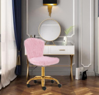 Chaise de bureau rose NEUVE / NEW pink office chairs