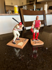 MLB Reds JOHNNY BENCH  PETE ROSE Gartlan Figurine *MINT* LTDED
