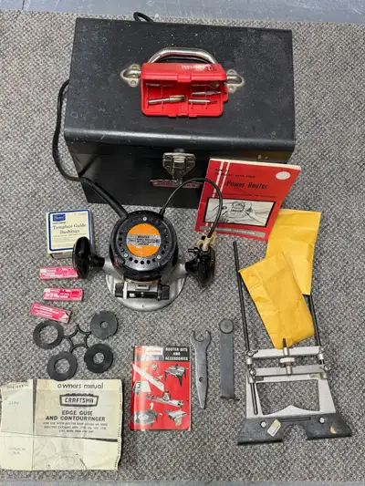 Router and Router Table Bundle - Craftsman, View more