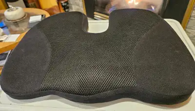 AutoTrends Gel Memory Foam Seat Cushion, Black, View more