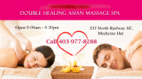 Double Healing Asian Massage Spa 403-977-8288