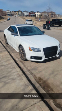 2011 Audi S5 Wrapped matte white