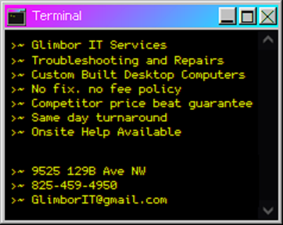 Custom Built Desktop Computers, Computer Repairs, Laptop Repairs, View more