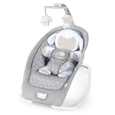2-in-1 Lightweight Infant to Toddler Rocker and Baby Bouncer, View more