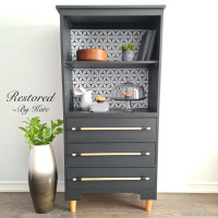 Solid Wood Modern Cabinet