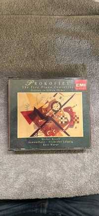 CD Prokofiev: The 5 Piano Concertos 2 CD Set