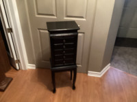 Floor jewellery stand & large vase