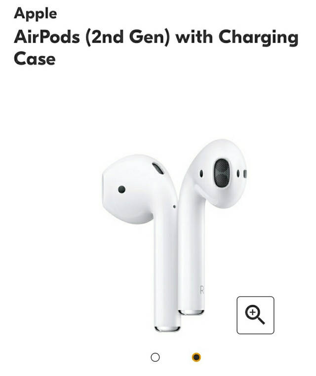 Apple Air Pods Gen 2 [unopened] in Headphones in Regina - Image 3