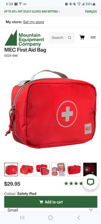 Trousse de premiers soins First Aid Kit MEC