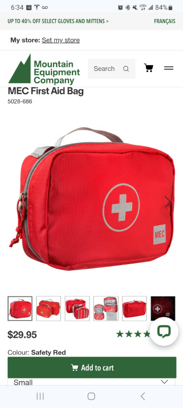 Trousse de premiers soins First Aid Kit MEC dans Santé et besoins spéciaux  à Longueuil/Rive Sud