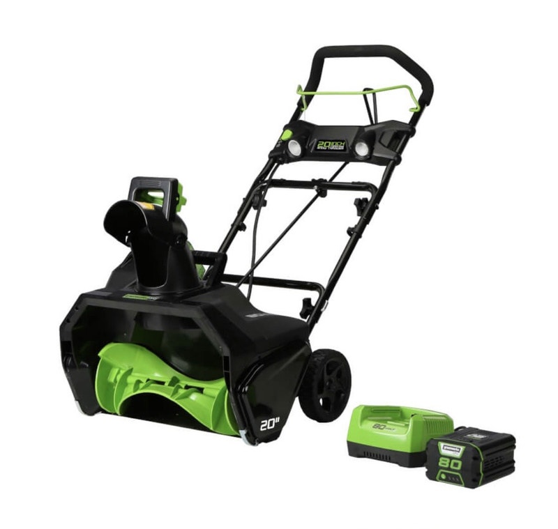 Green works 20” Electric Snowblower Snowblowers Ottawa Kijiji