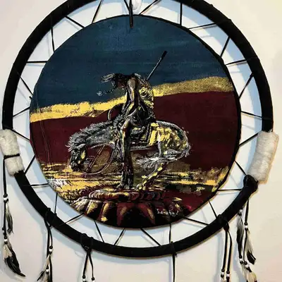 Large Dreamcatcher Wall Art – Native Style Horse Design, View more