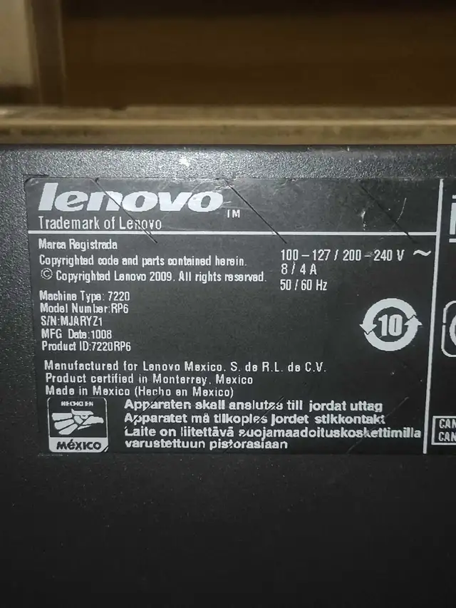Lenovo ThinkCentre 7220 RP6 , I have more computers here! in Desktop Computers in St. Albert - Image 6
