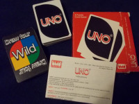 UNO card  game -1983-collectible-International Games