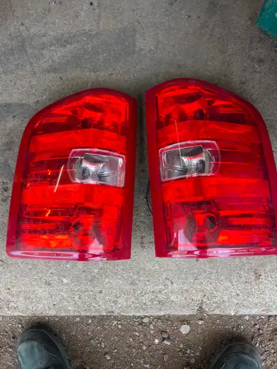 Pair of Tail Lights 07-10 Silverado With light sockets $150.00 for the pair Yes they are available T...