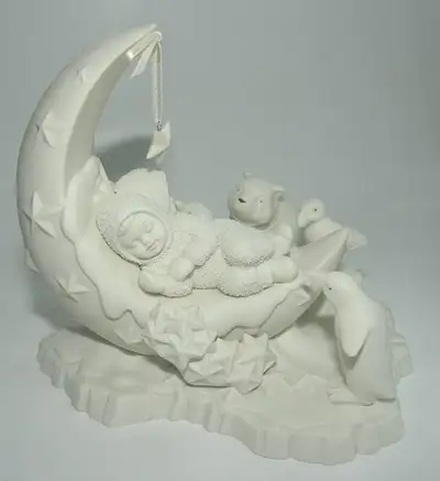 Year 1993, Retired Department 56 Snowbabies "SOMEWHERE IN DREAMLAND" 6840-3 Comes with its original...