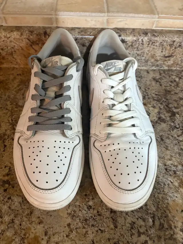 Jordan 1 Low Neutral Grey in Men's Shoes in Nanaimo - Image 5