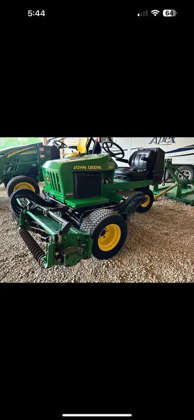 REDUCED : John Deere 2653A reel mower, View more