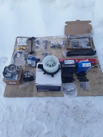 Various new vehicle parts, make me an offer or trade on all or individual parts. Parts are all new m...