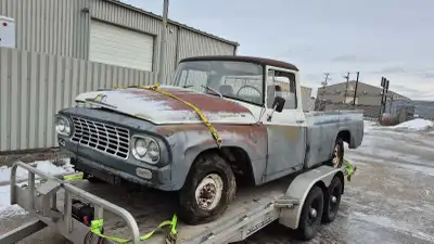 Have some winter Projects available 1962 International C1100 Pick up truck Cool old truck Not bad ov...